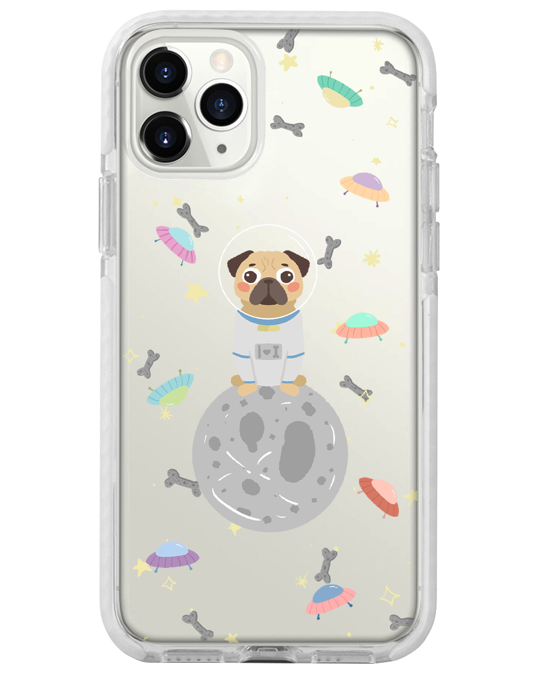 iPhone Rearguard Bumper - Pugstronauts