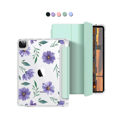 iPad Macaron Flip Cover - February Violet