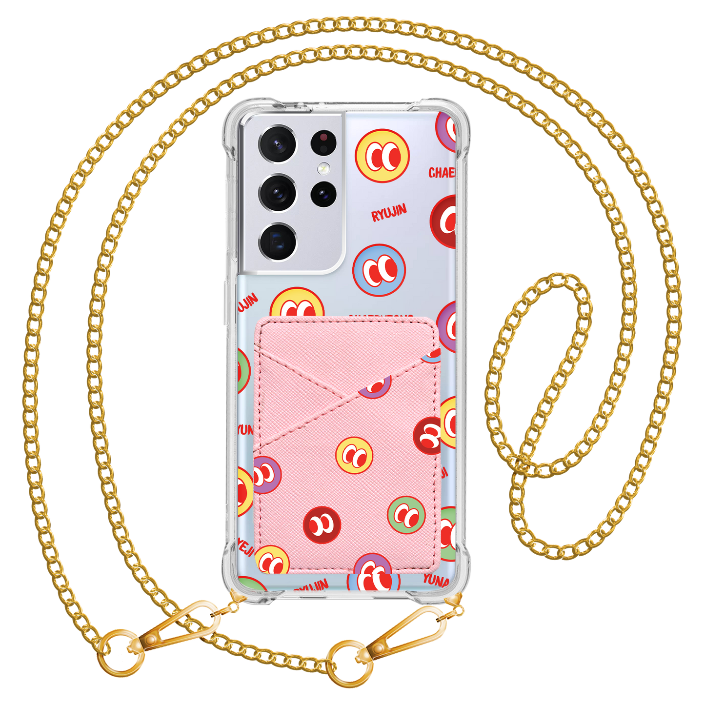 Android Phone Wallet Case - Itzy Monogram