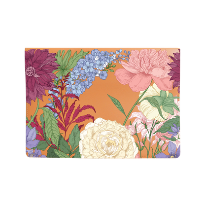 Vegan Leather Sleeve - July Delphinium