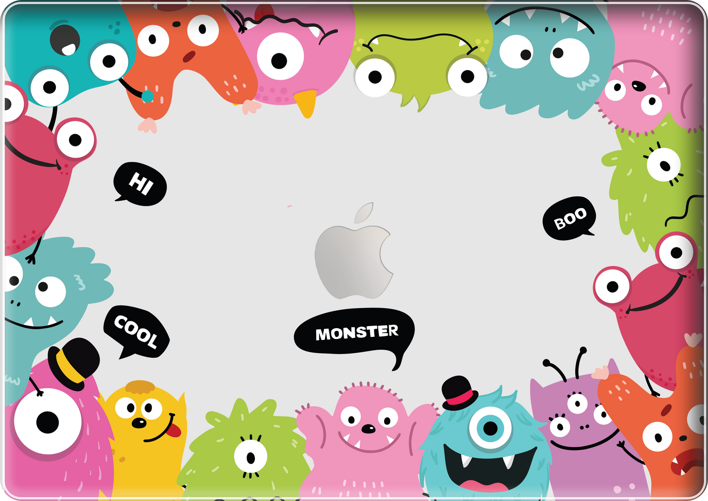 Macbook Snap Case - Little Monster