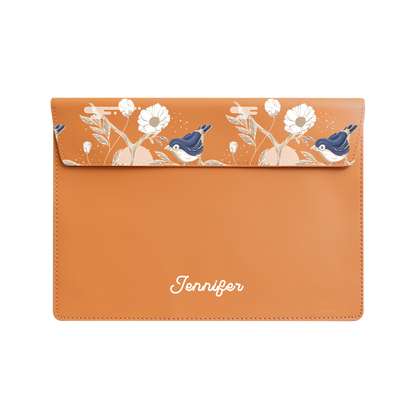 Vegan Leather Sleeve - Lovebird 1.0