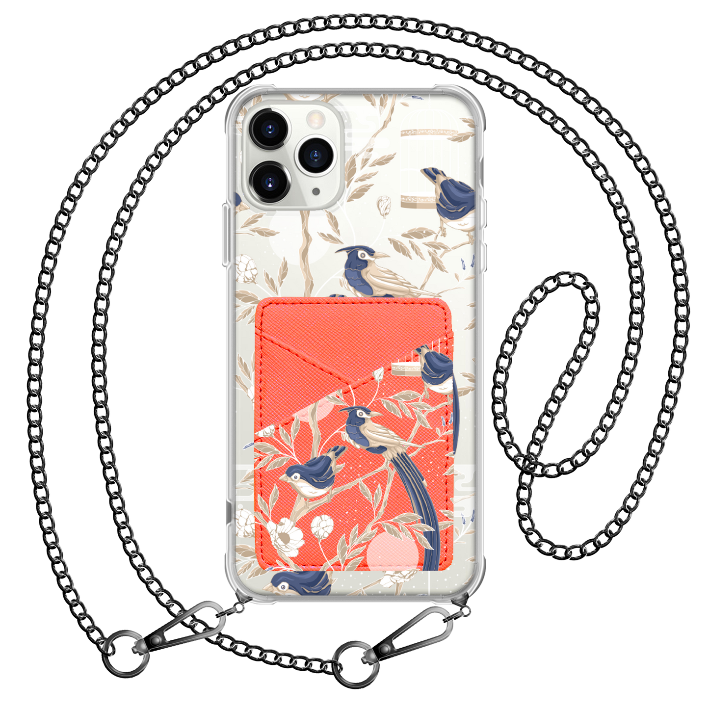 iPhone Phone Wallet Case - Lovebird 1.0
