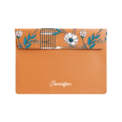 Vegan Leather Sleeve - Lovebird 3.0