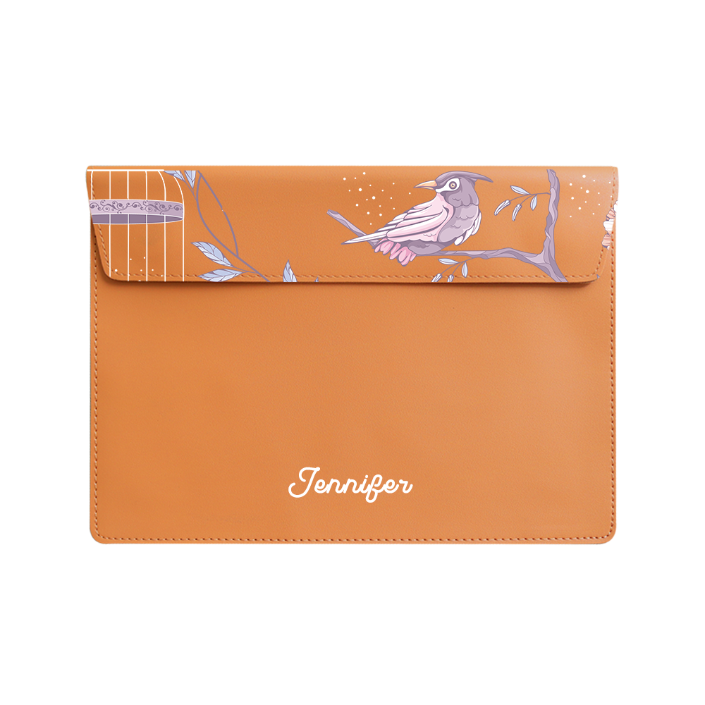 Vegan Leather Sleeve - Lovebird 4.0