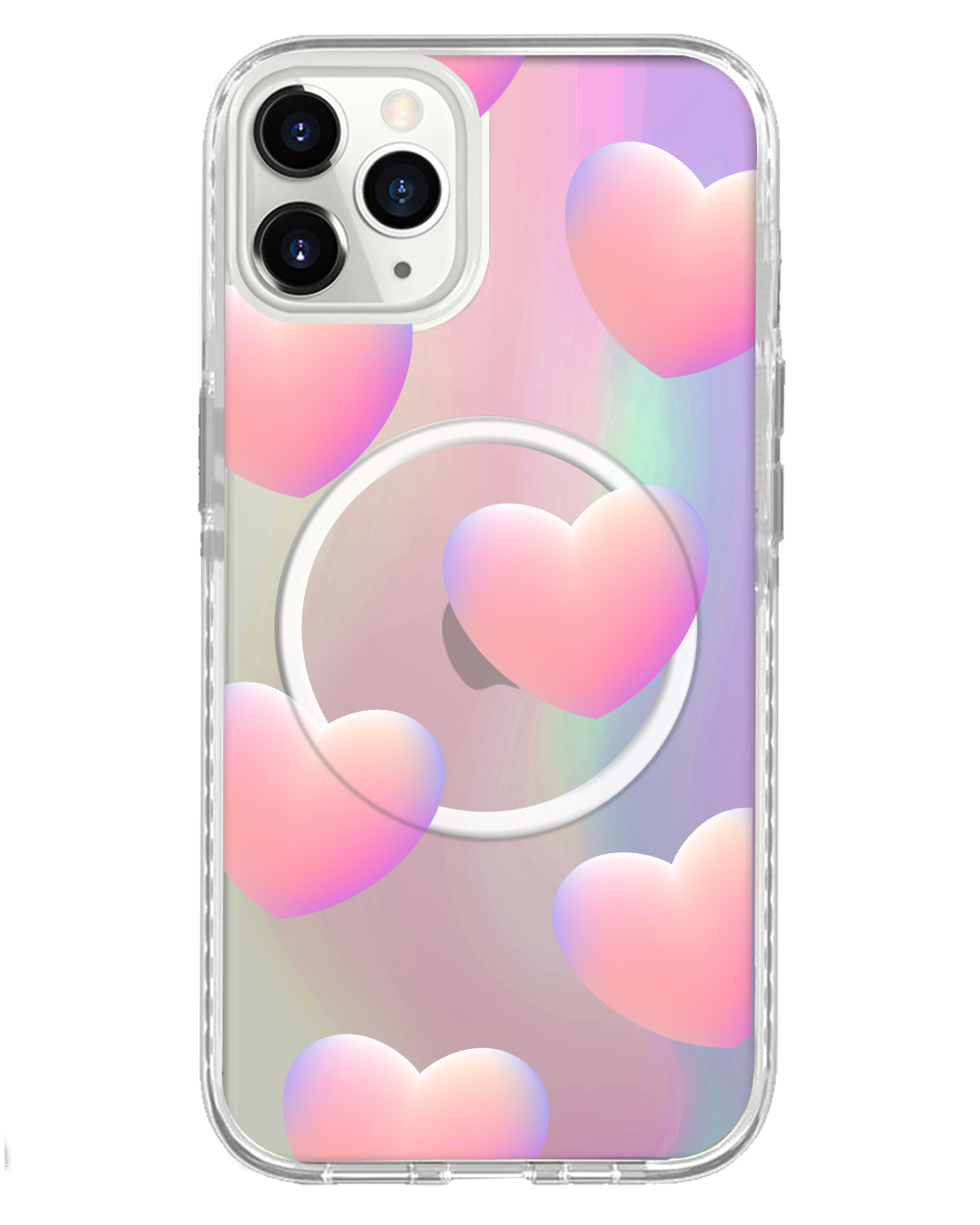 iPhone Rearguard Holo - Love Shapes