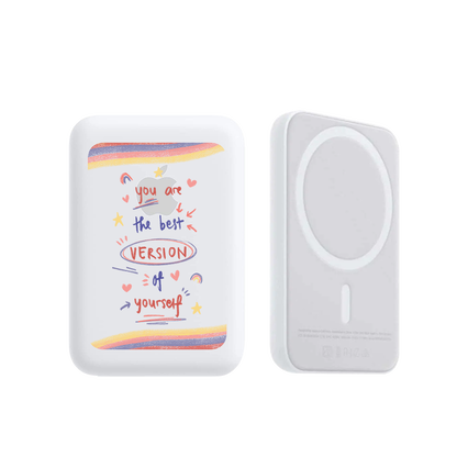 Magnetic Wireless Powerbank - Love Yourself