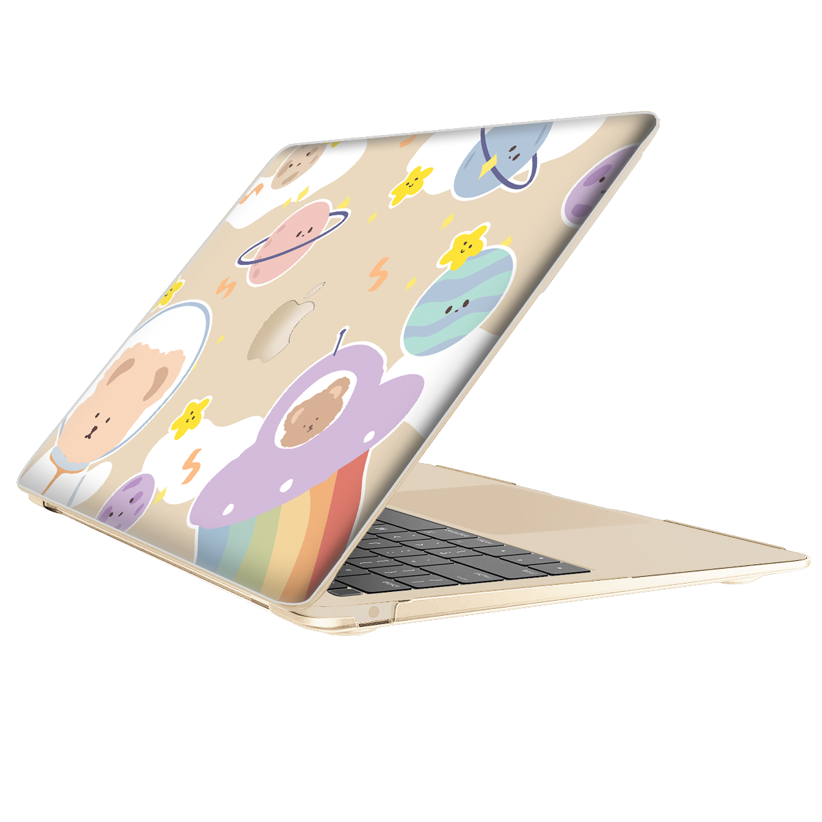 Macbook Snap Case - Astro Bear