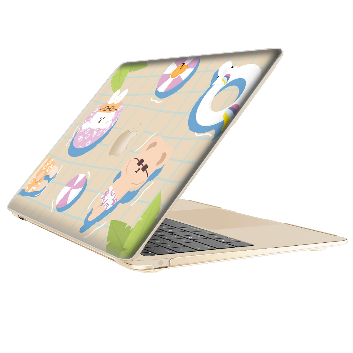 Macbook Snap Case - Pool Party 2.0