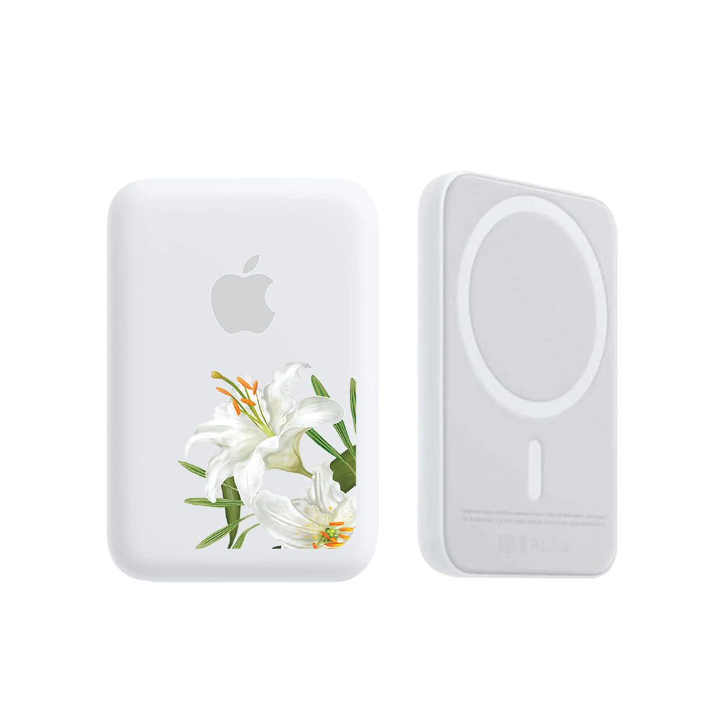 Magnetic Wireless Powerbank - May Lily Of The Valley