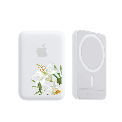Magnetic Wireless Powerbank - May Lily Of The Valley