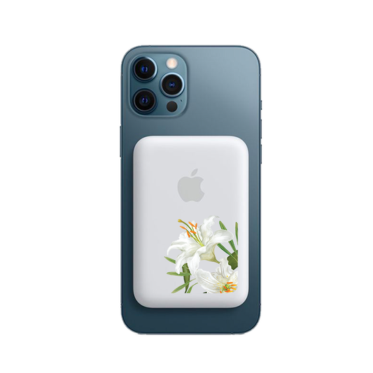 Magnetic Wireless Powerbank - May Lily Of The Valley