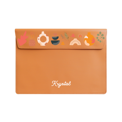 Vegan Leather Sleeve - Minimalist