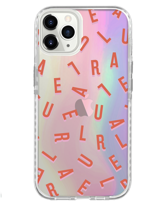 iPhone Rearguard Holo - Monogram 1.0 Coral