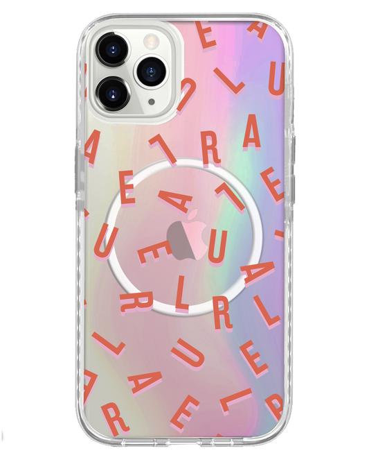 iPhone Rearguard Holo - Monogram 1.0 Coral