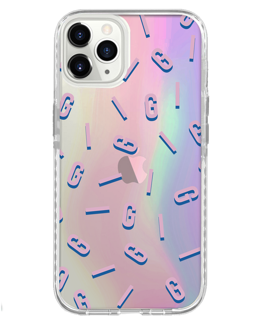 iPhone Rearguard Holo - Monogram 1.0 Cotton Candy