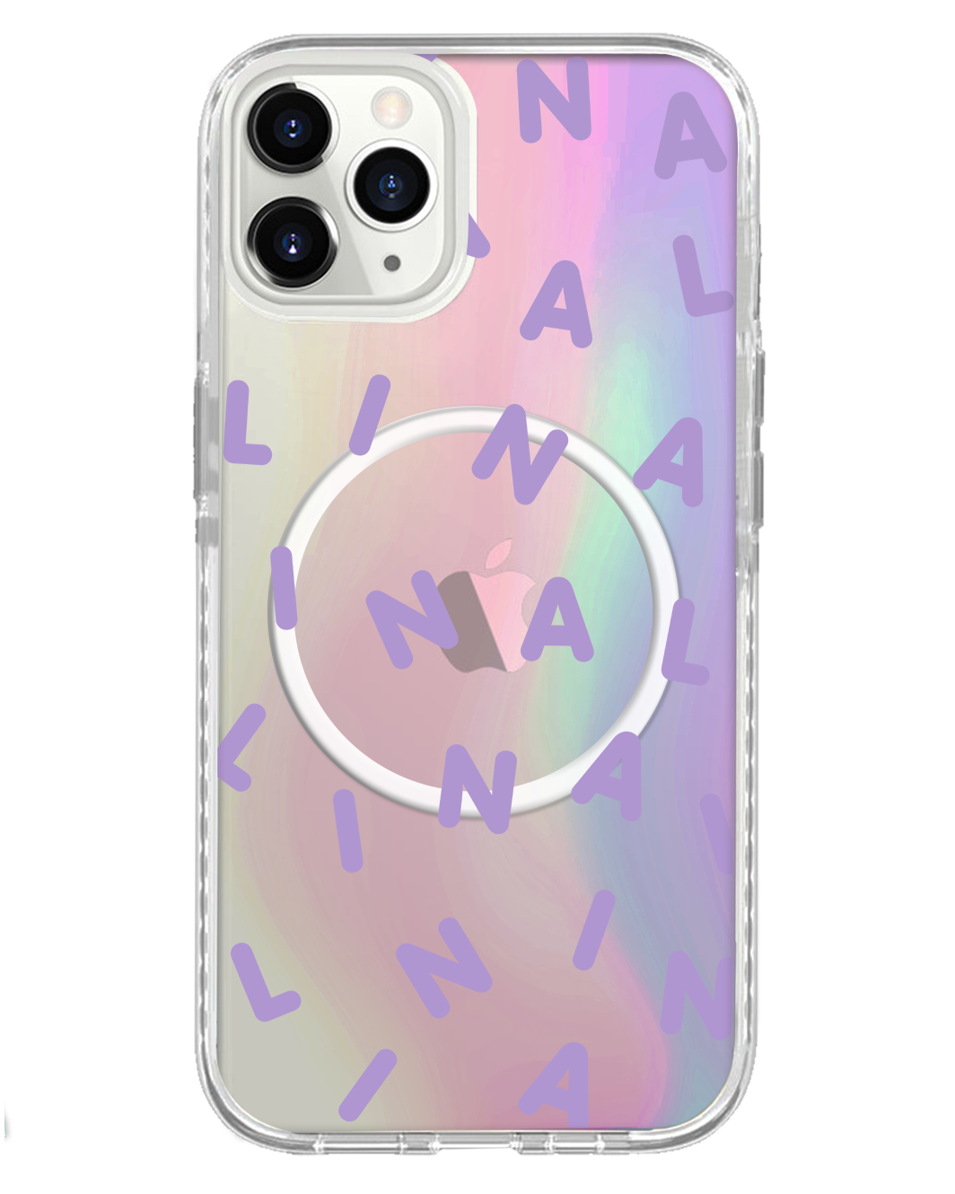 iPhone Rearguard Holo - Monogram 2.0 Lilac