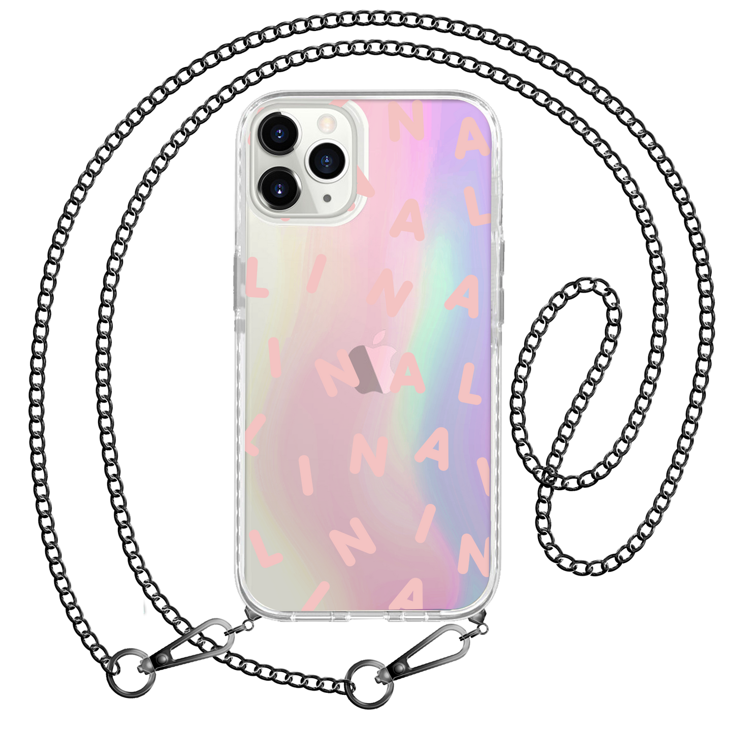 iPhone Rearguard Holo - Monogram 2.0 Pink