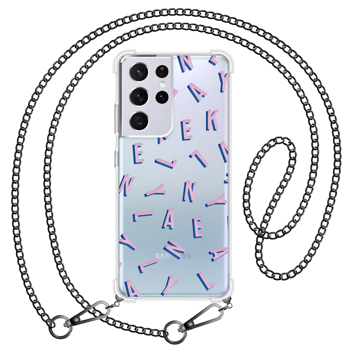 Android - CUSTOM Monogram Cotton Candy