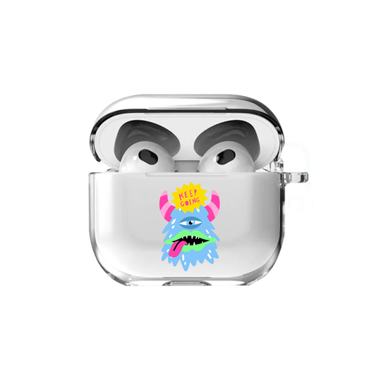 Airpods Case - Monster Say Keep Going