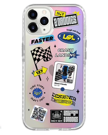 iPhone Rearguard Holo - NCT 127 Sticker Pack