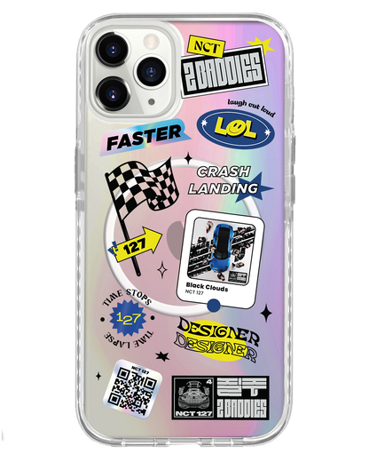 iPhone Rearguard Holo - NCT 127 Sticker Pack