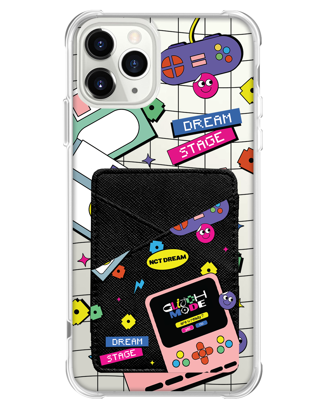iPhone Phone Wallet Case - NCT Glitch Mode