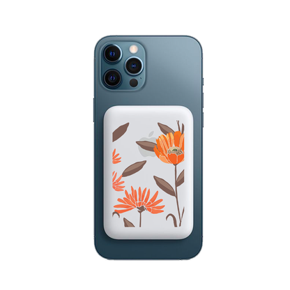 Magnetic Wireless Powerbank - November Marigold