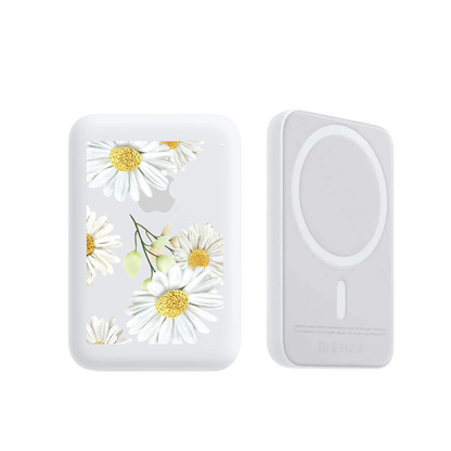 Magnetic Wireless Powerbank - October Chrysanthemum