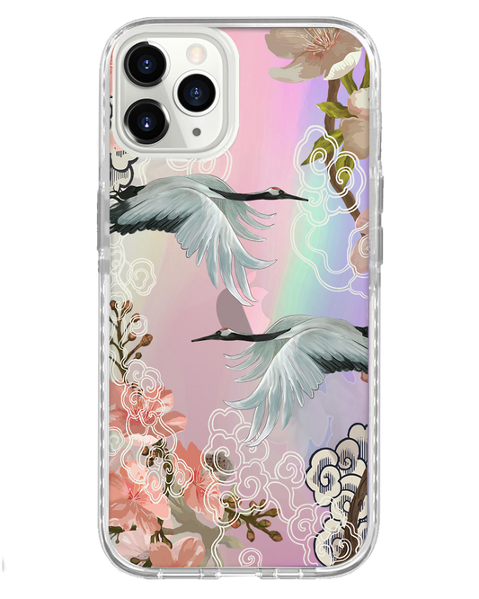 iPhone Rearguard Holo - Oil Painting Birds