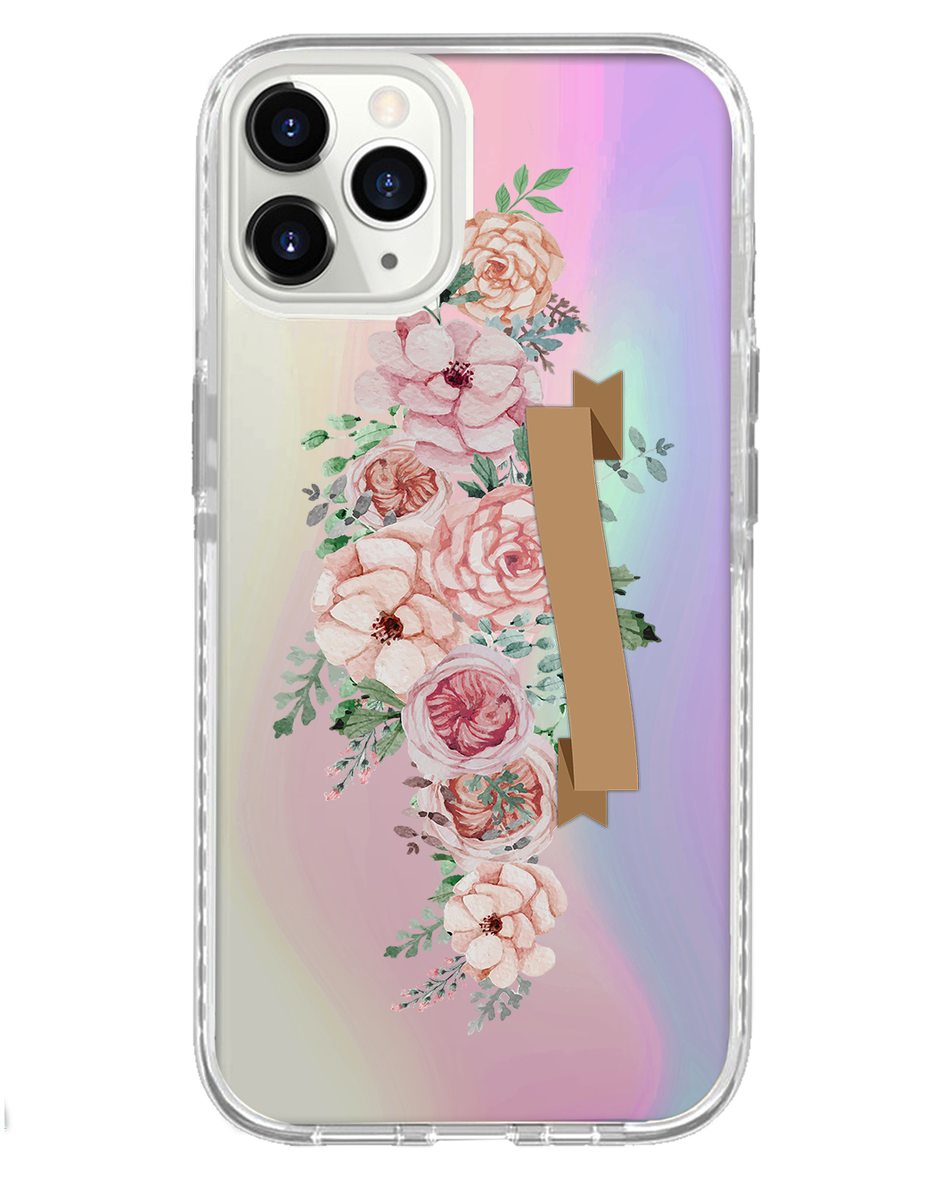 iPhone Rearguard Holo - Peony