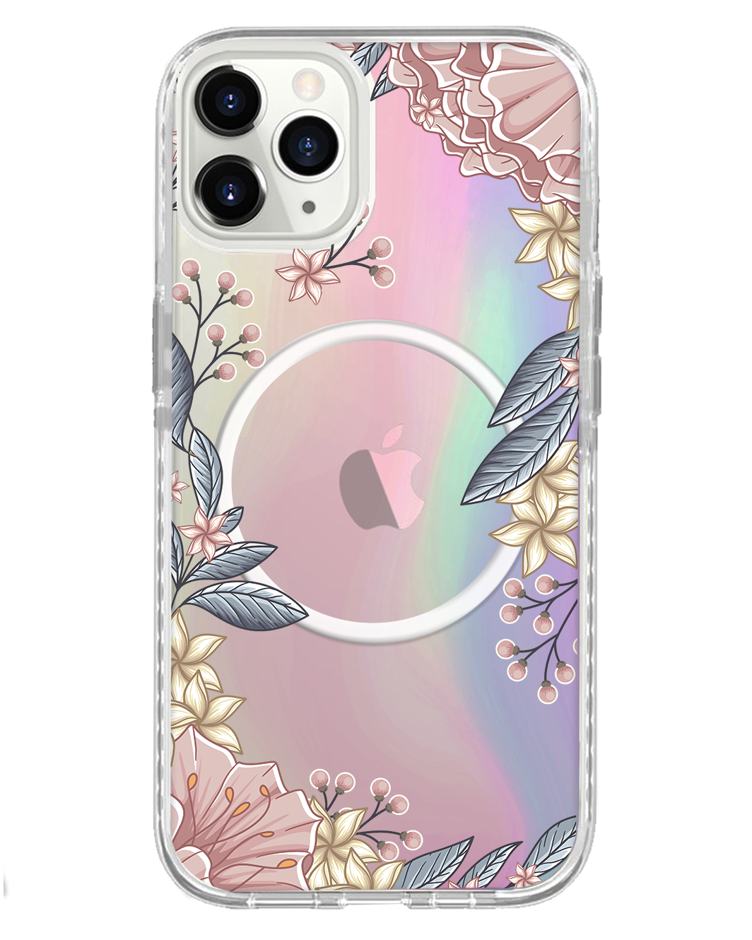 iPhone Rearguard Holo - Pink Floral