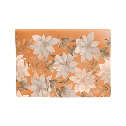 Vegan Leather Sleeve - Rustic Lily