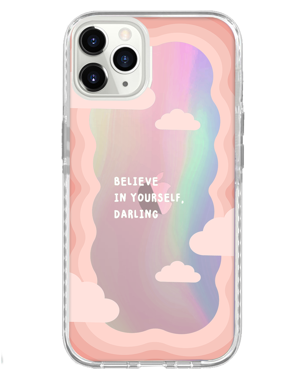 iPhone Rearguard Holo - Pink Mirror