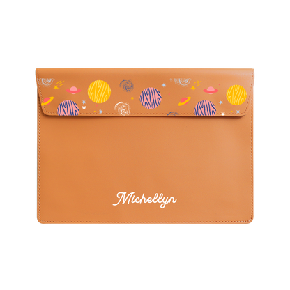 Vegan Leather Sleeve - Planetarium