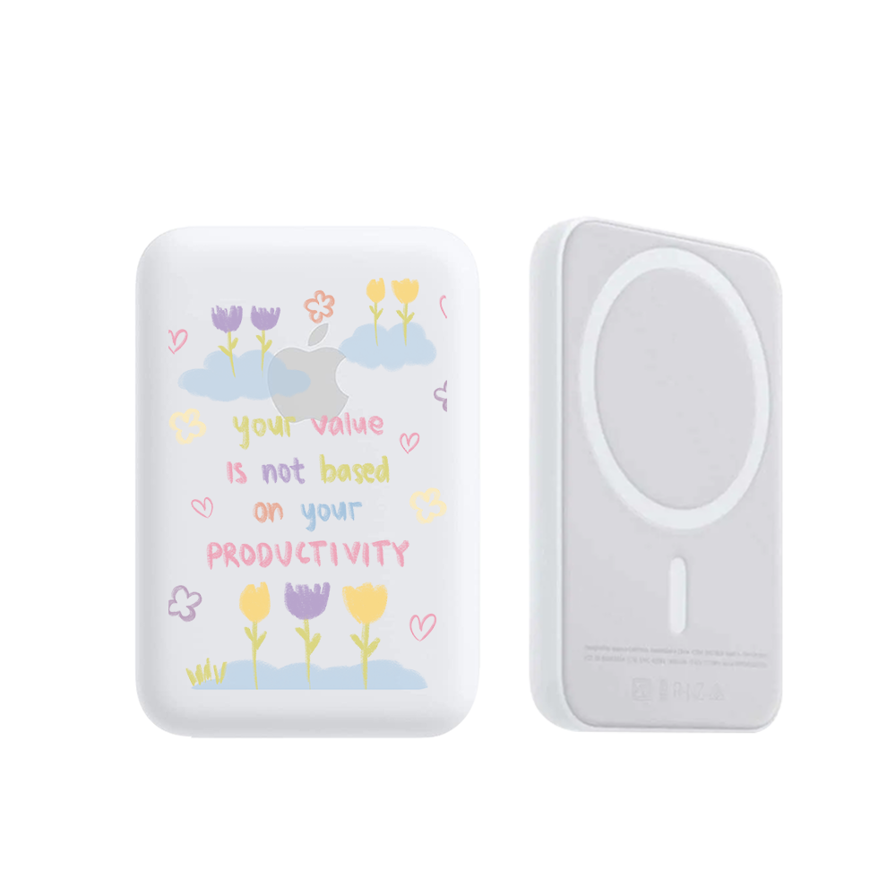 Magnetic Wireless Powerbank - Positive Energy