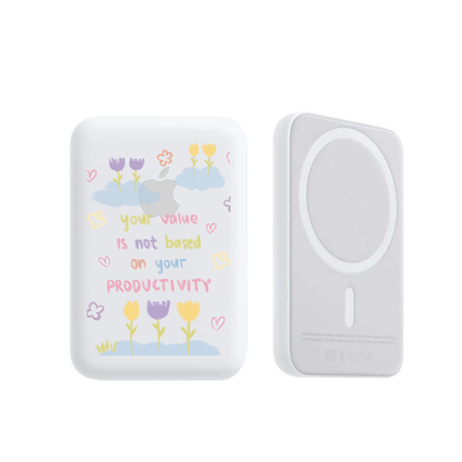 Magnetic Wireless Powerbank - Positive Energy