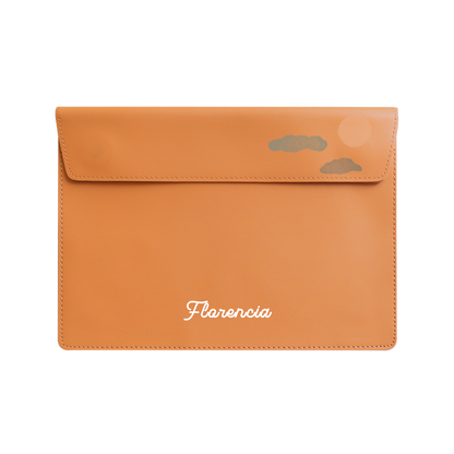 Vegan Leather Sleeve - Positive Vibes