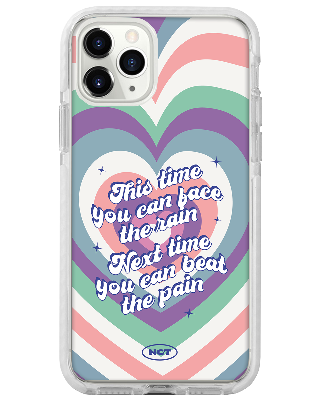 iPhone Rearguard Bumper - NCT Beautiful Quotes