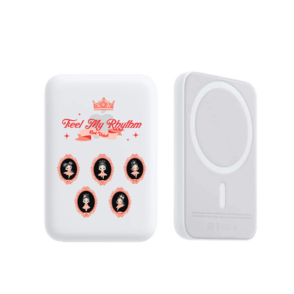 Magnetic Wireless Powerbank - Red Velvet Feel My Rythm