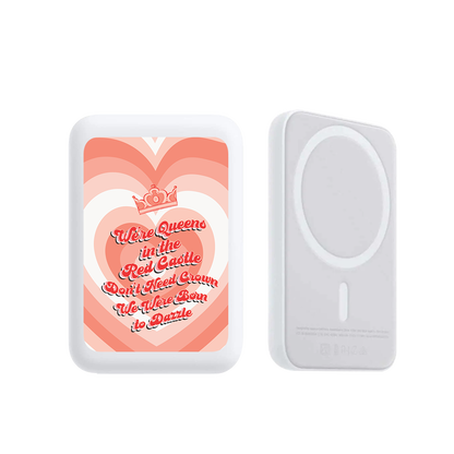 Magnetic Wireless Powerbank - Red Velvet Luv