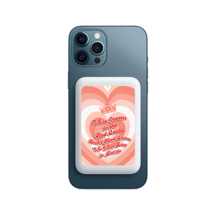 Magnetic Wireless Powerbank - Red Velvet Luv