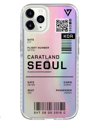 iPhone Rearguard Holo - Seventeen Caratland Ticket