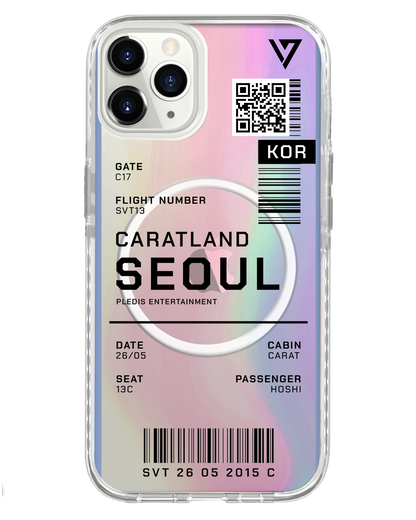 iPhone Rearguard Holo - Seventeen Caratland Ticket