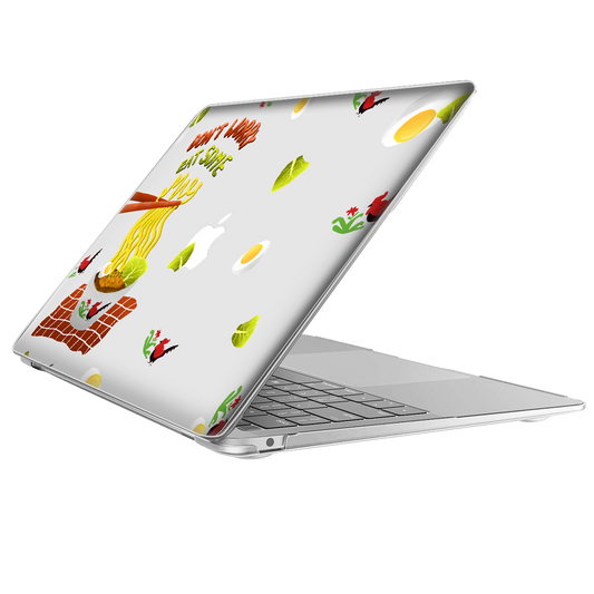 MacBook Snap Case - Go Eat Some Mie