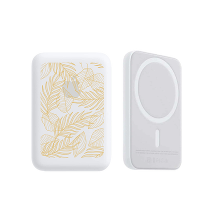 Magnetic Wireless Powerbank - Sketchy Tropical 1.0