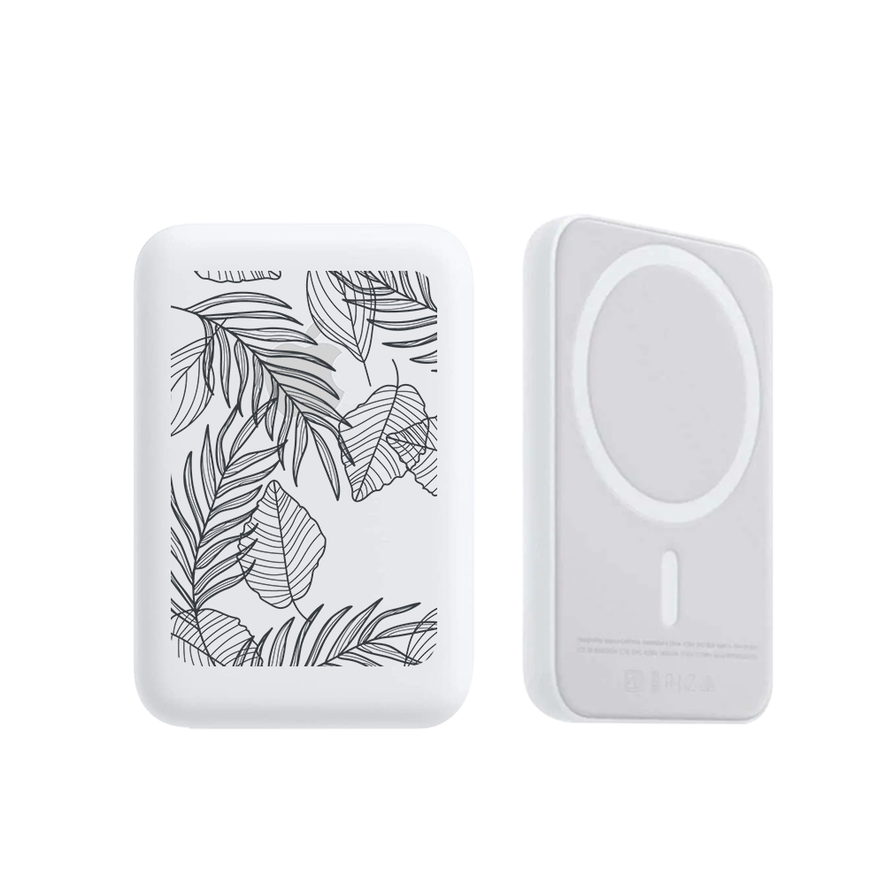 Magnetic Wireless Powerbank - Sketchy Tropical 2.0