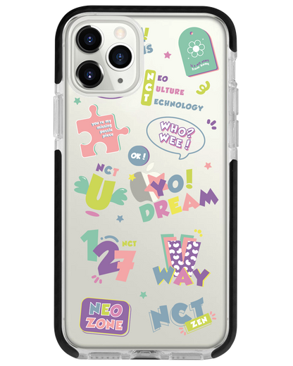 iPhone Rearguard Bumper - NCT Sticker Pack