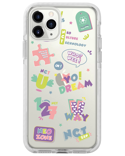 iPhone Rearguard Bumper - NCT Sticker Pack