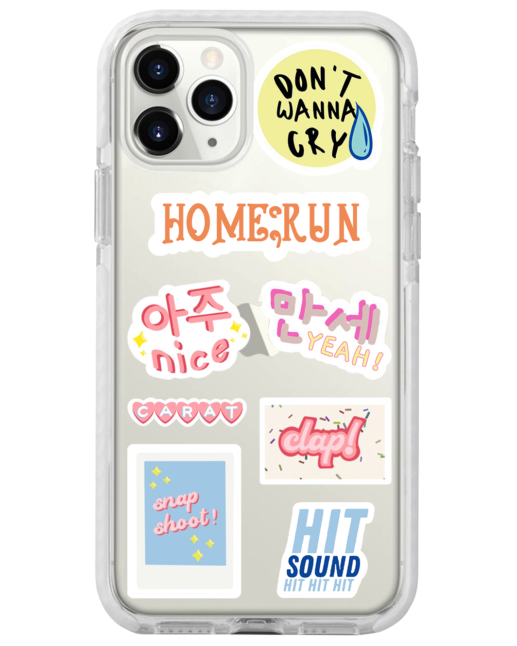 iPhone Rearguard Bumper - Seventeen Sticker Pack